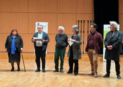 Le jury, le président et la vice présidente de la Fnapec
