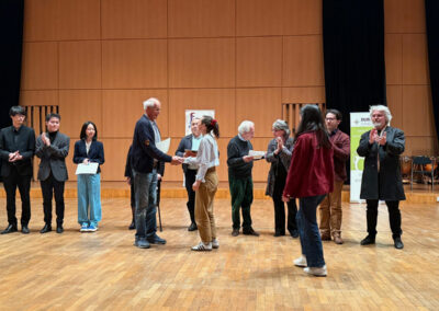 Monsieur Édouard Blanc invite le duo Chapelain à donner un concert au journées musicales d'Uzerche au 38ème Concours de Musique d'Ensemble de la FNAPEC