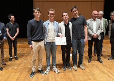 39e concours de musique de chambre organisé par la FNAPEC- Le quatuor Opal, second prix offert par la SMAMMM. (Monceau)