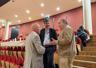 39e concours de musique de chambre organisé par la FNAPEC- T. Boccamaïello en grande conversation avec Raphaël Briand et Nicolas Barissat-Mayrand de la SMAMMM. (Monceau)