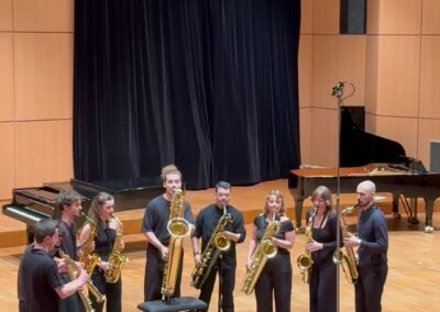 39e concours de musique de chambre organisé par la FNAPEC- Le nonette Rhapsodie premier prix SMAMMM (Groupe Monceau).